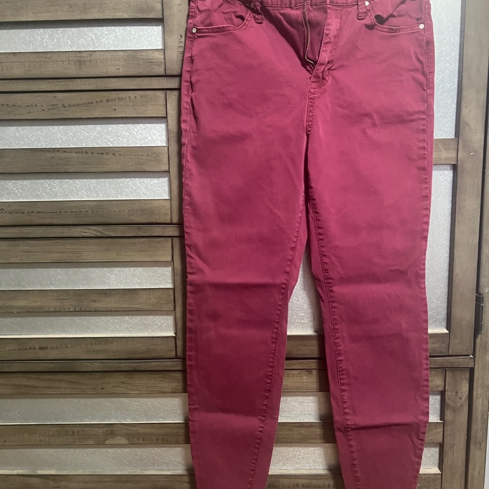 Celebrity Pink Red Skinny Jeans